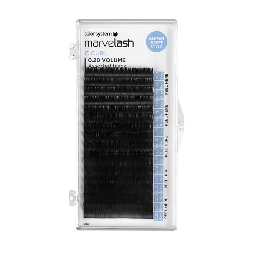 Marvelash Extra Volume Silky Lash C Curl Assorted 2 Marvelash Extra Volume Silky Lash C Curl Assorted - Image 2