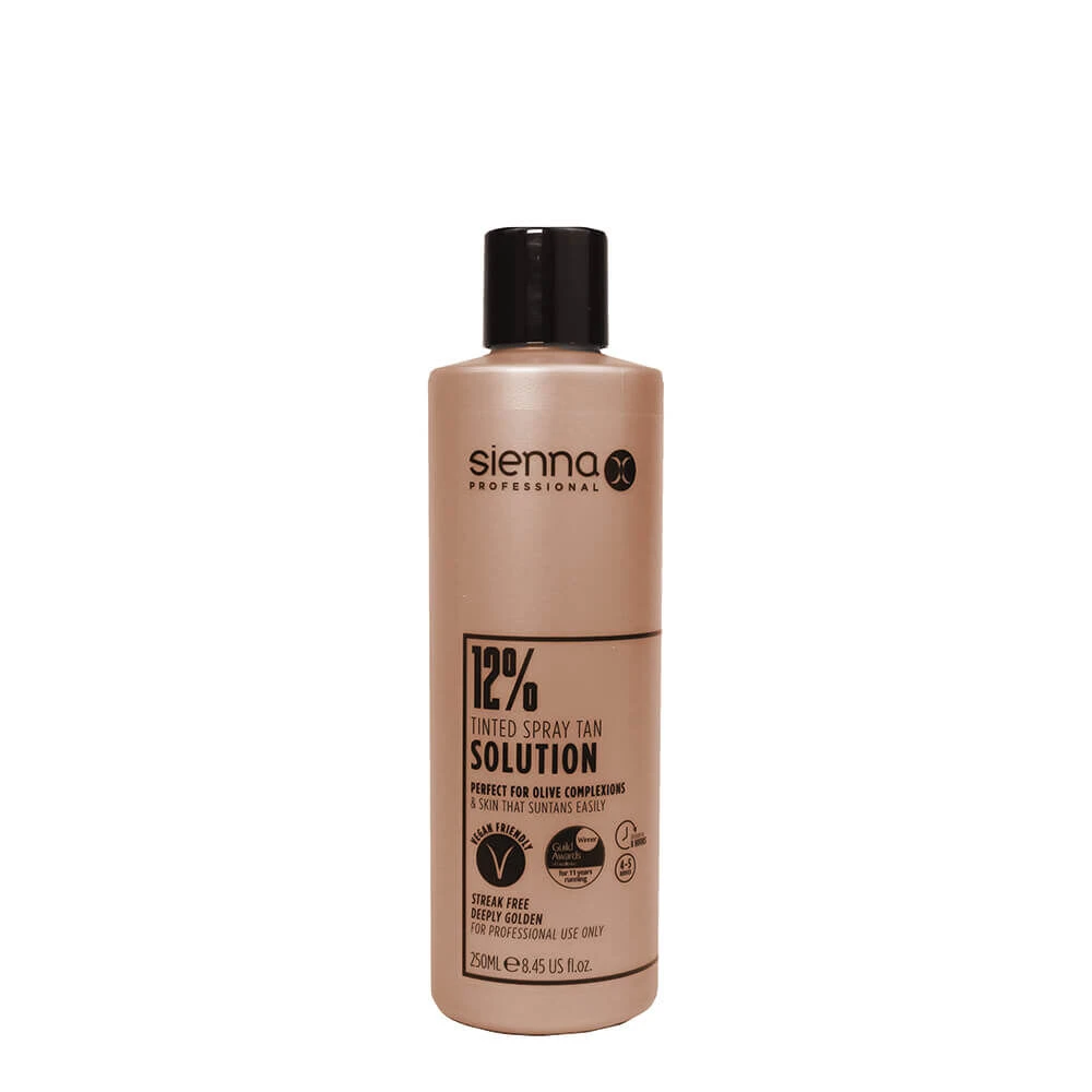 Sienna X Professional Tanning Solution 12% 250ml 1 Sienna X Professional Tanning Solution 12% 250ml
