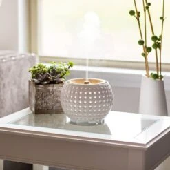 HoMedics Ellia Gather Ultrasonic Diffuser White -Pro Beauty Care Shop 545583 2