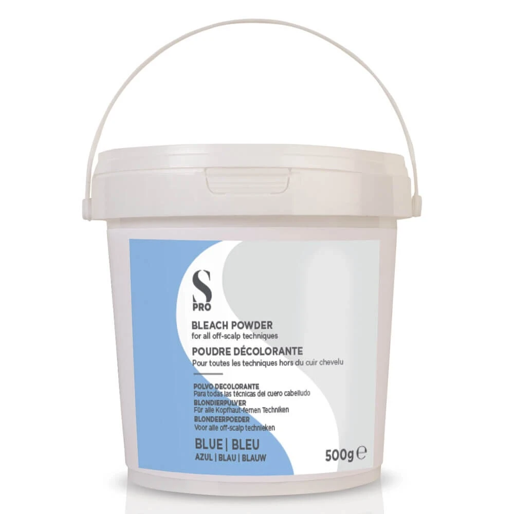 S-PRO Bleach Powder BLUE 500g 1 S-PRO Bleach Powder BLUE 500g