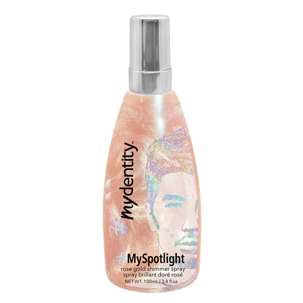 Mydentity #MySpotlight Rose Gold Shimmer Spray 100ml 1 Mydentity #MySpotlight Rose Gold Shimmer Spray 100ml