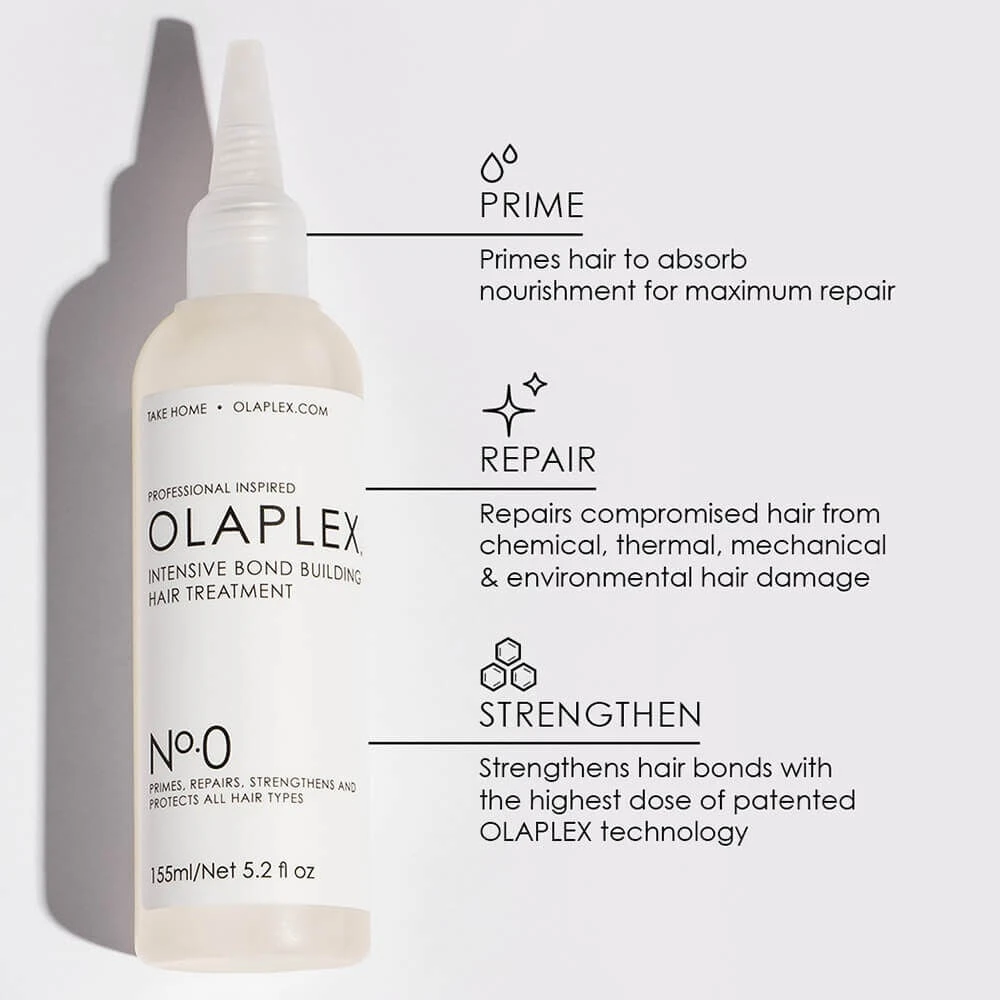 Olaplex No.0 Intensive Bond Building Hair Treatment 155ml 2 Olaplex No.0 Intensive Bond Building Hair Treatment 155ml - Image 2