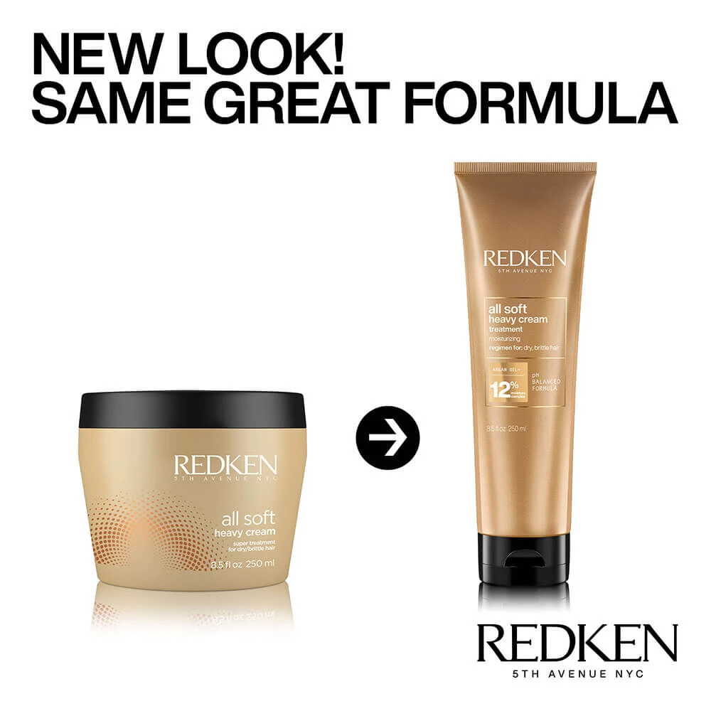 Redken All Soft Heavy Cream Treatment 250ml 6 Redken All Soft Heavy Cream Treatment 250ml - Image 6