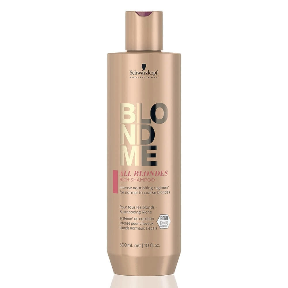 Schwarzkopf Professional BlondMe All Blondes Rich Shampoo 300ml 1 Schwarzkopf Professional BlondMe All Blondes Rich Shampoo 300ml