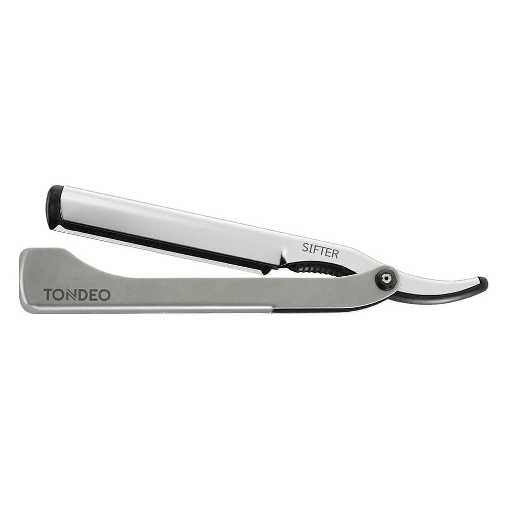 Tondeo Razor M-Line Sifter Inox 1124 + 10 Pack Blades, 1020 & 1040 1 Tondeo Razor M-Line Sifter Inox 1124 + 10 Pack Blades, 1020 & 1040