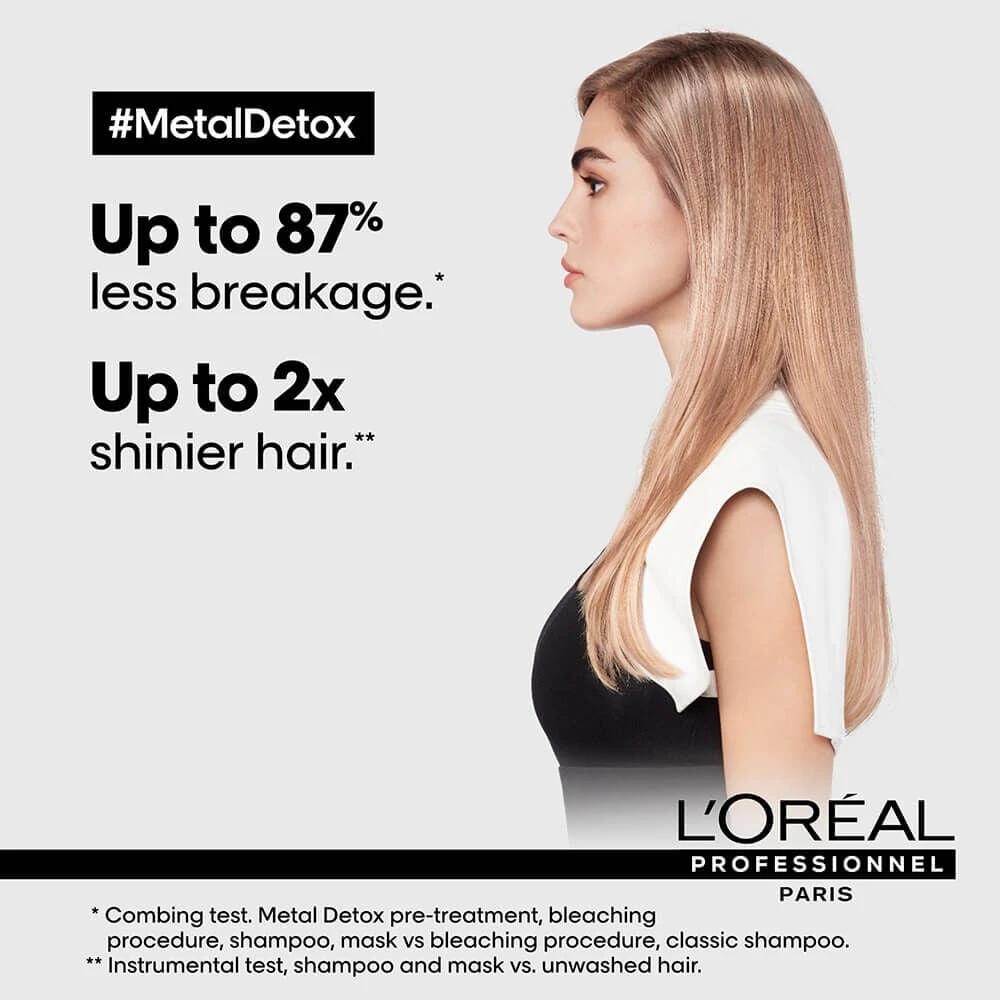 L'Oréal Professionnel Serie Expert Metal Detox Professional Shampoo 300ml 3 L'Oréal Professionnel Serie Expert Metal Detox Professional Shampoo 300ml - Image 3