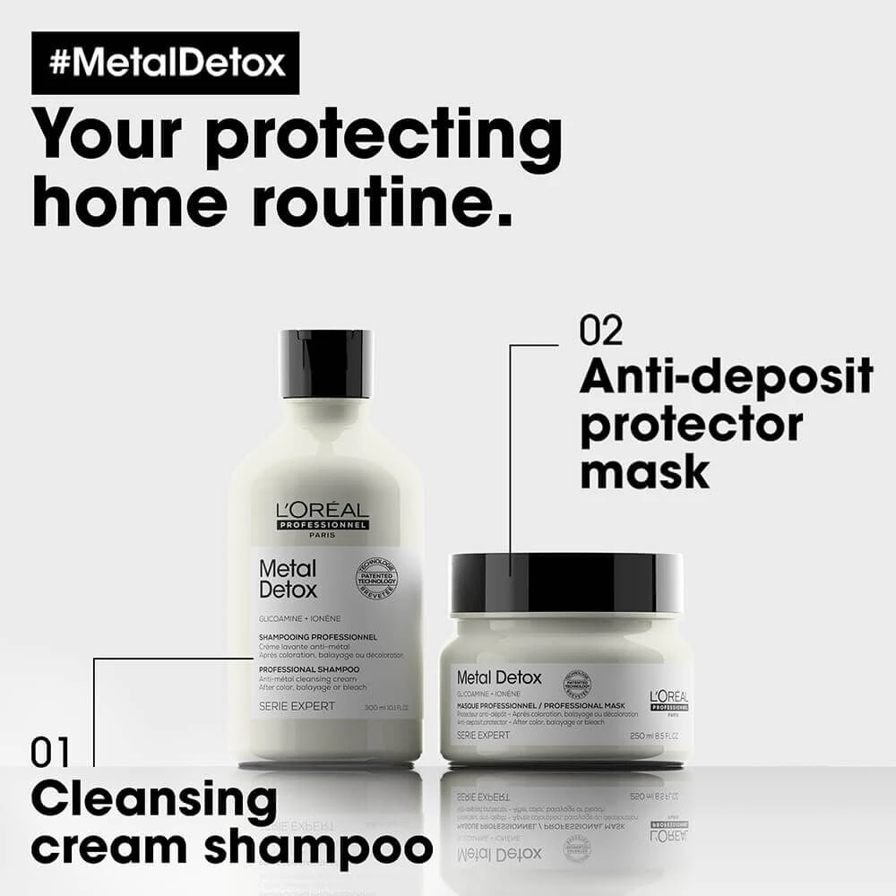 L'Oréal Professionnel Serie Expert Metal Detox Professional Shampoo 300ml 6 L'Oréal Professionnel Serie Expert Metal Detox Professional Shampoo 300ml - Image 6
