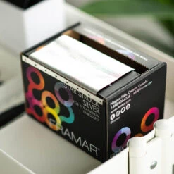 Framar Star Struck Silver Hair Foil Roll, Medium Embossed, 320ft -Pro Beauty Care Shop 815845 4