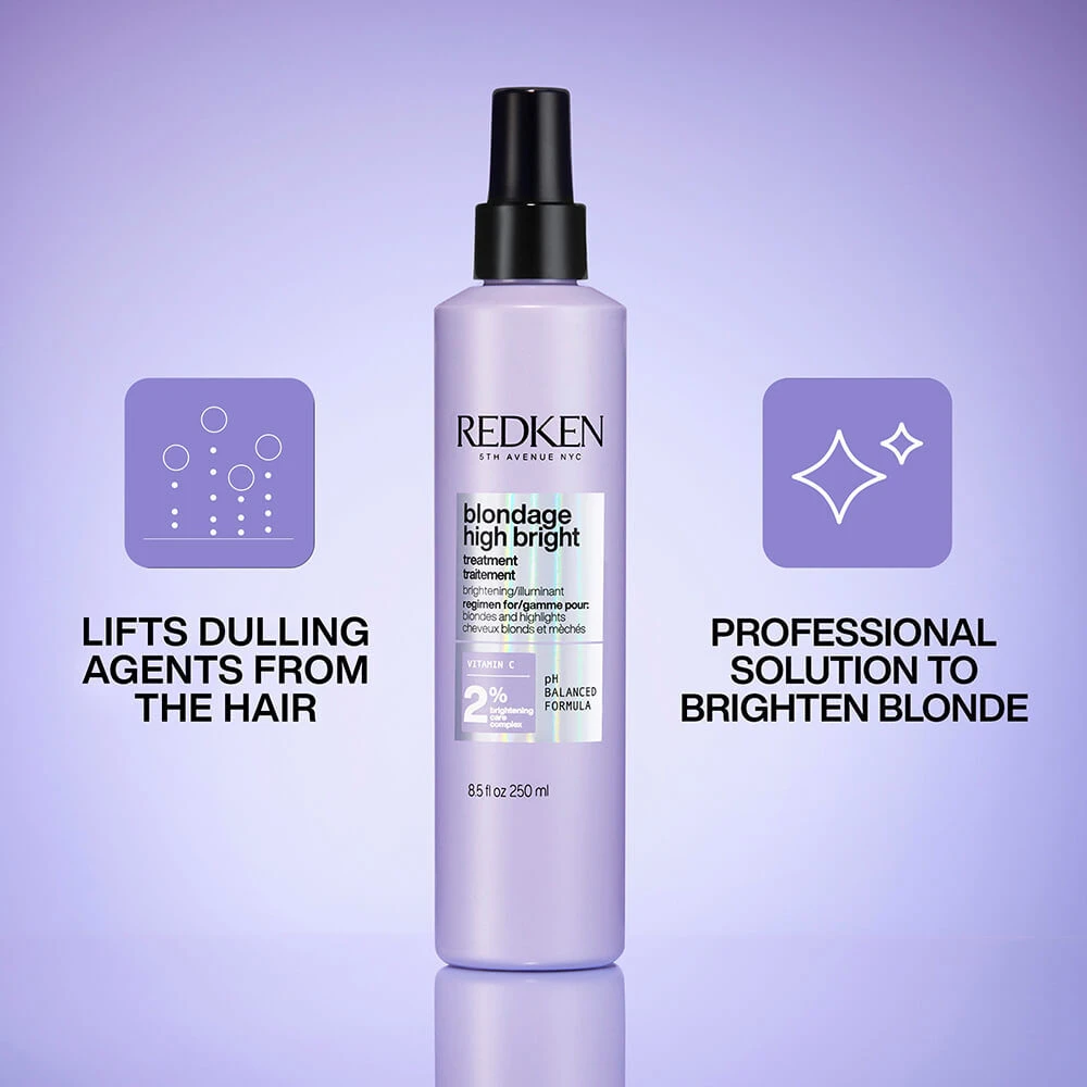 Redken Blondage High Bright Treatment 250ml 2 Redken Blondage High Bright Treatment 250ml - Image 2