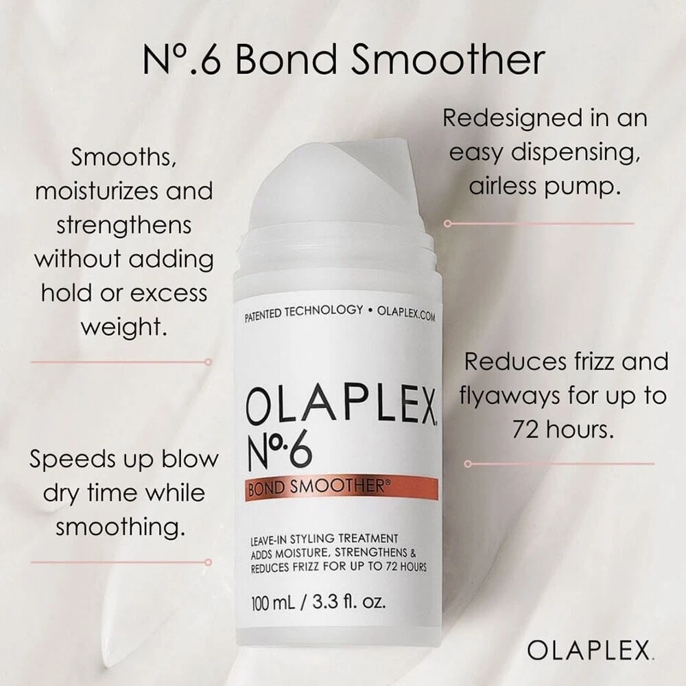 Olaplex No.6 Bond Smoother (Airless Pump) 100ml 3 Olaplex No.6 Bond Smoother (Airless Pump) 100ml - Image 3