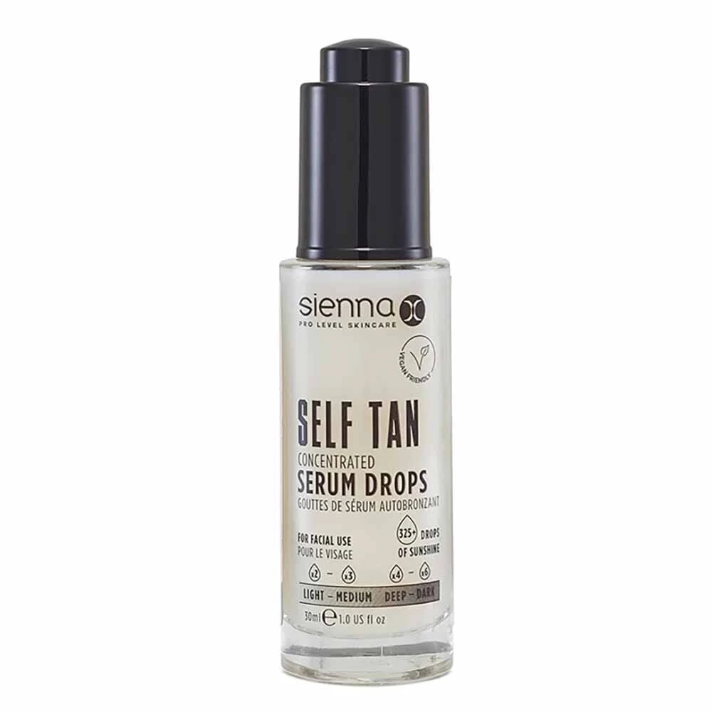 Sienna X Self Tan Concentrated Serum Drops 30ml 1 Sienna X Self Tan Concentrated Serum Drops 30ml