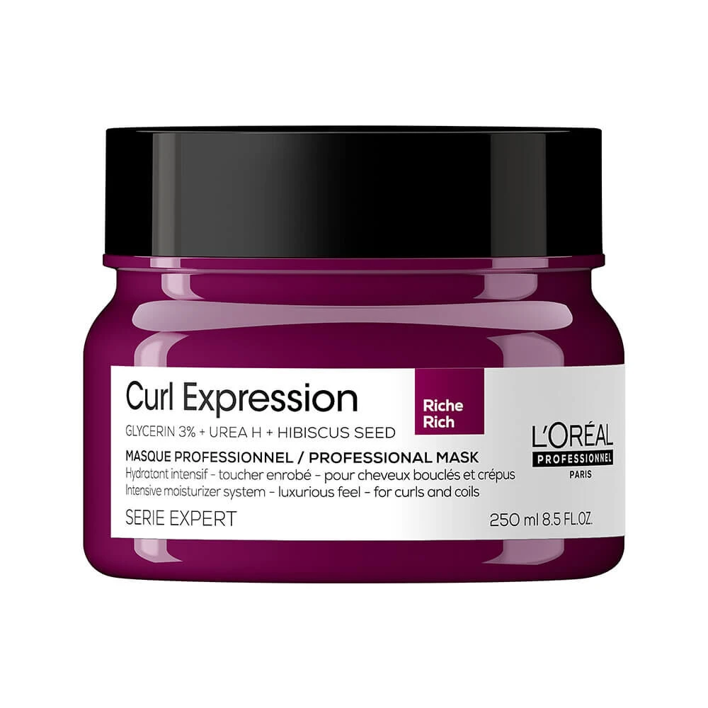 L'Oréal Professionnel Serie Expert Curl Expression Rich Mask For Curls & Coils 250ml 1 L'Oréal Professionnel Serie Expert Curl Expression Rich Mask For Curls & Coils 250ml