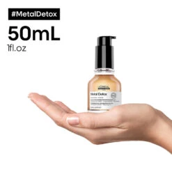 L'Oréal Professionnel Serie Expert Metal Detox Anti-deposit Protector Concentrated Oil 50ml 21 L'Oréal Professionnel Serie Expert Metal Detox Anti-deposit Protector Concentrated Oil 50ml -Pro Beauty Care Shop 817371 10