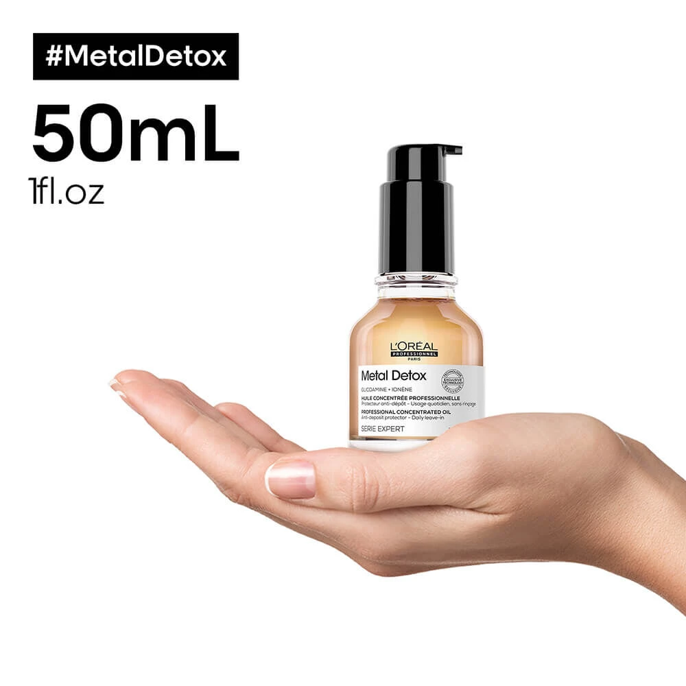 L'Oréal Professionnel Serie Expert Metal Detox Anti-deposit Protector Concentrated Oil 50ml 11 L'Oréal Professionnel Serie Expert Metal Detox Anti-deposit Protector Concentrated Oil 50ml - Image 11