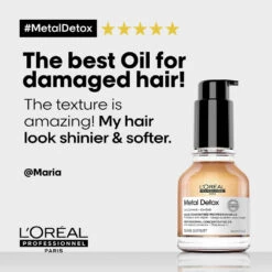L'Oréal Professionnel Serie Expert Metal Detox Anti-deposit Protector Concentrated Oil 50ml 16 L'Oréal Professionnel Serie Expert Metal Detox Anti-deposit Protector Concentrated Oil 50ml -Pro Beauty Care Shop 817371 5