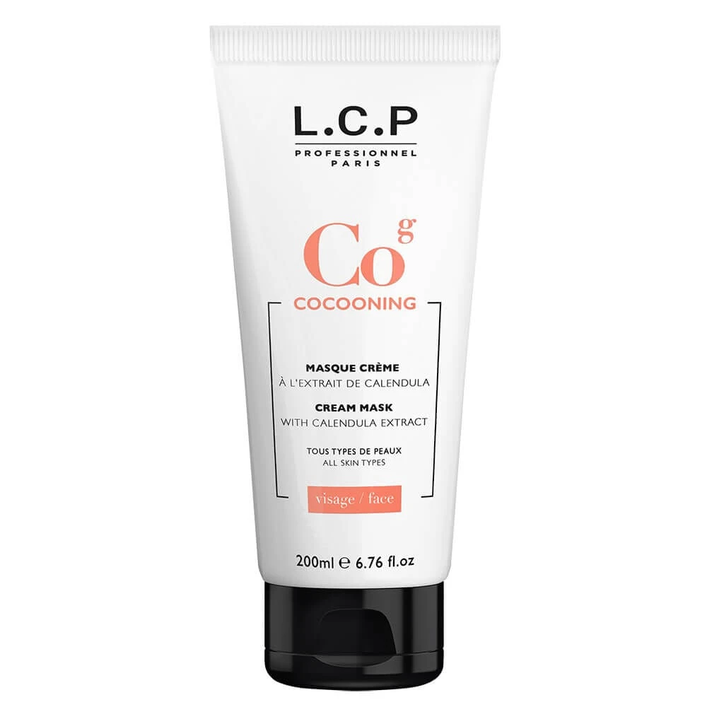 L.C.P Professionnel Paris Cocooning Cream Rinse-Off Mask With Calendula Extract 200ml 1 L.C.P Professionnel Paris Cocooning Cream Rinse-Off Mask With Calendula Extract 200ml