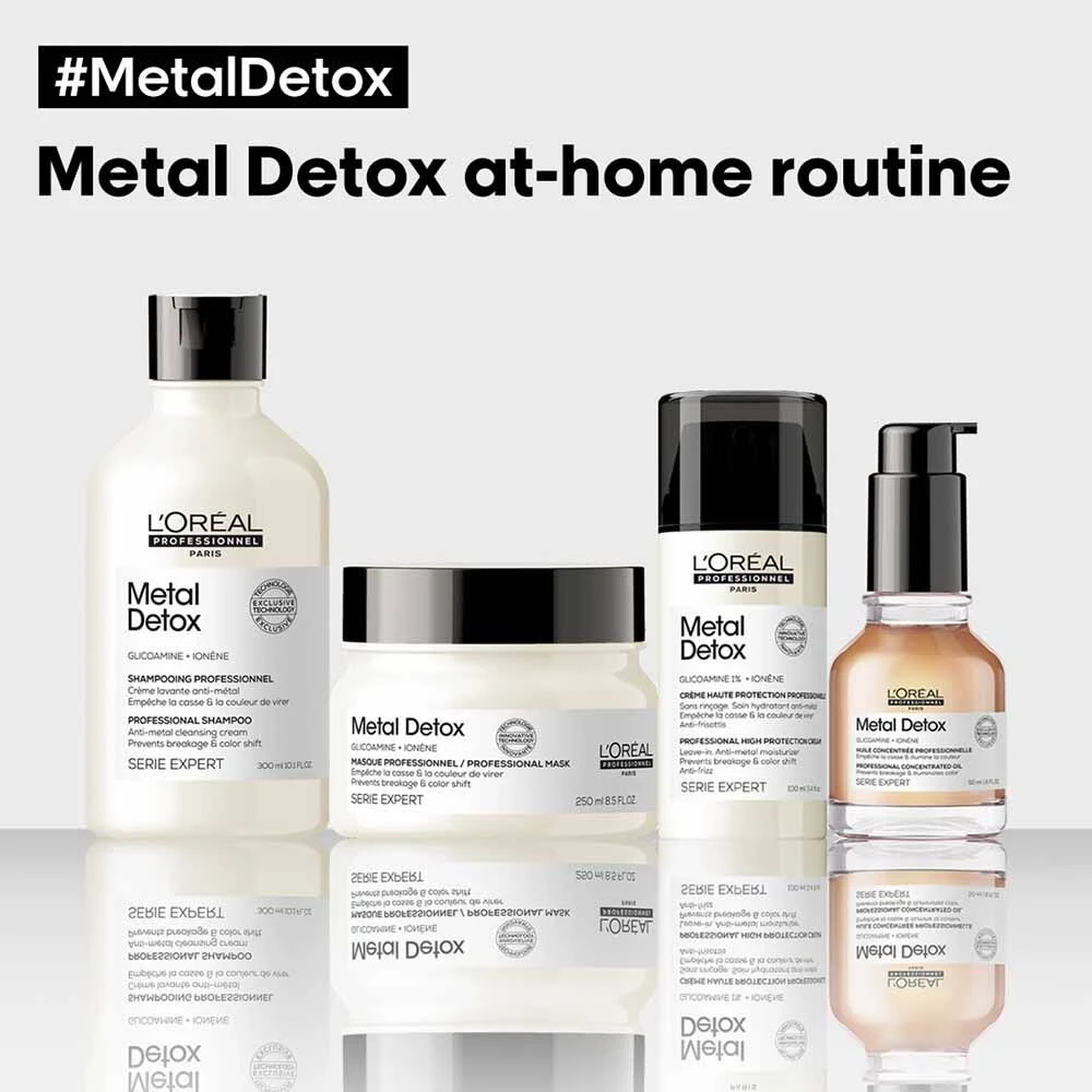 L'Oréal Professionnel Metal Detox Leave-In Cream 100ml 7 L'Oréal Professionnel Metal Detox Leave-In Cream 100ml - Image 7