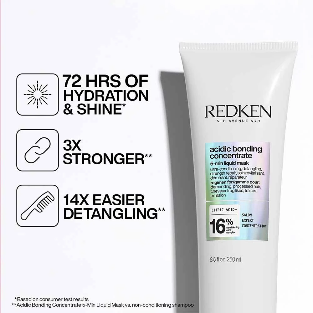 Redken Acidic Bonding Concentrate 5 Min Mask 250ml 4 Redken Acidic Bonding Concentrate 5 Min Mask 250ml - Image 4