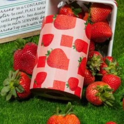 Framar Strawberry Shortcake Hair Foil Roll, Medium Embossed, 320ft -Pro Beauty Care Shop 818527 2