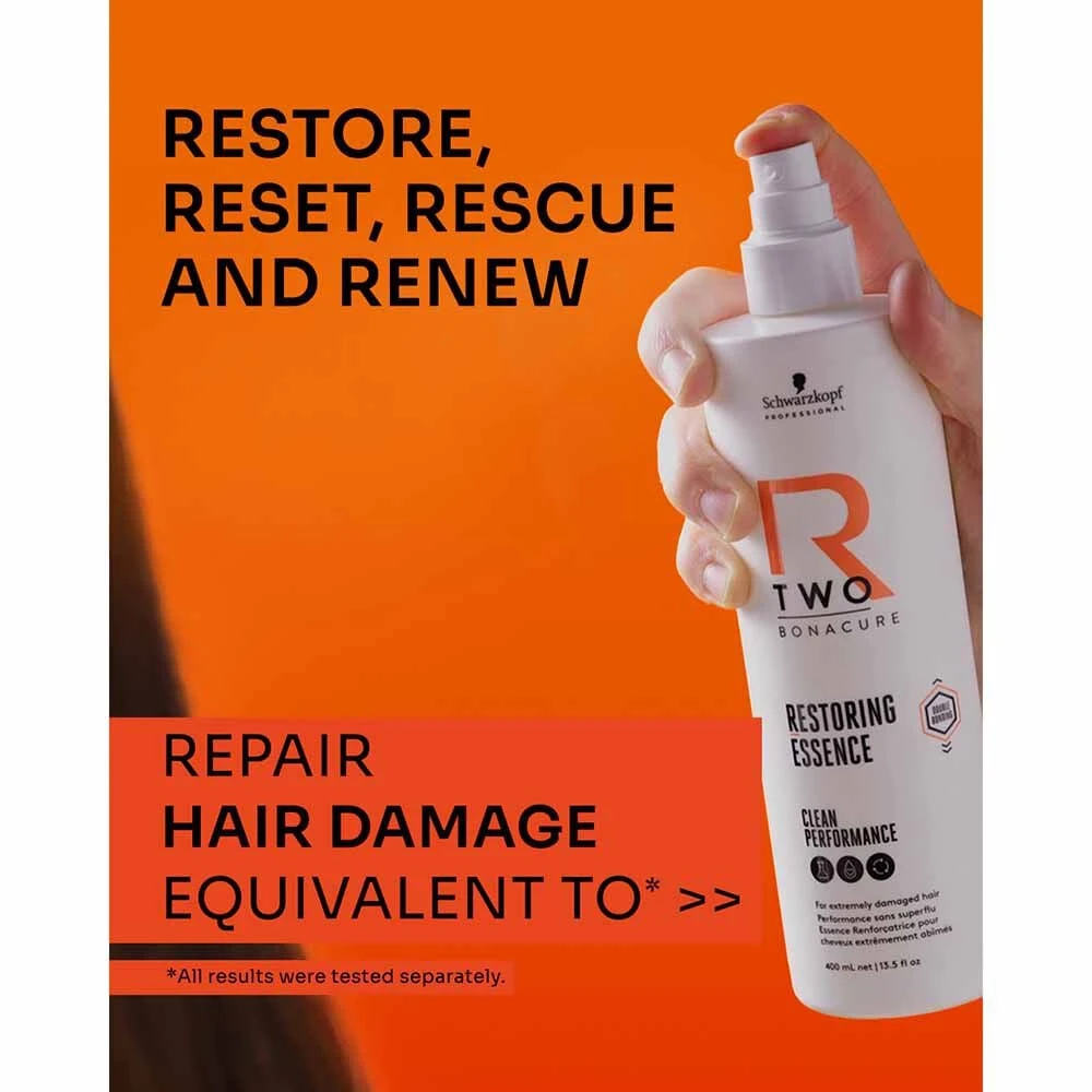 Schwarzkopf Professional Bonacure R-TWO Restoring Essence 400ml 3 Schwarzkopf Professional Bonacure R-TWO Restoring Essence 400ml - Image 3