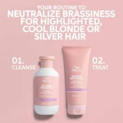 Wella Professionals Invigo Blonde Recharge Cool Blonde Shampoo 1000ml 13 Wella Professionals Invigo Blonde Recharge Cool Blonde Shampoo 1000ml -Pro Beauty Care Shop 818800 3