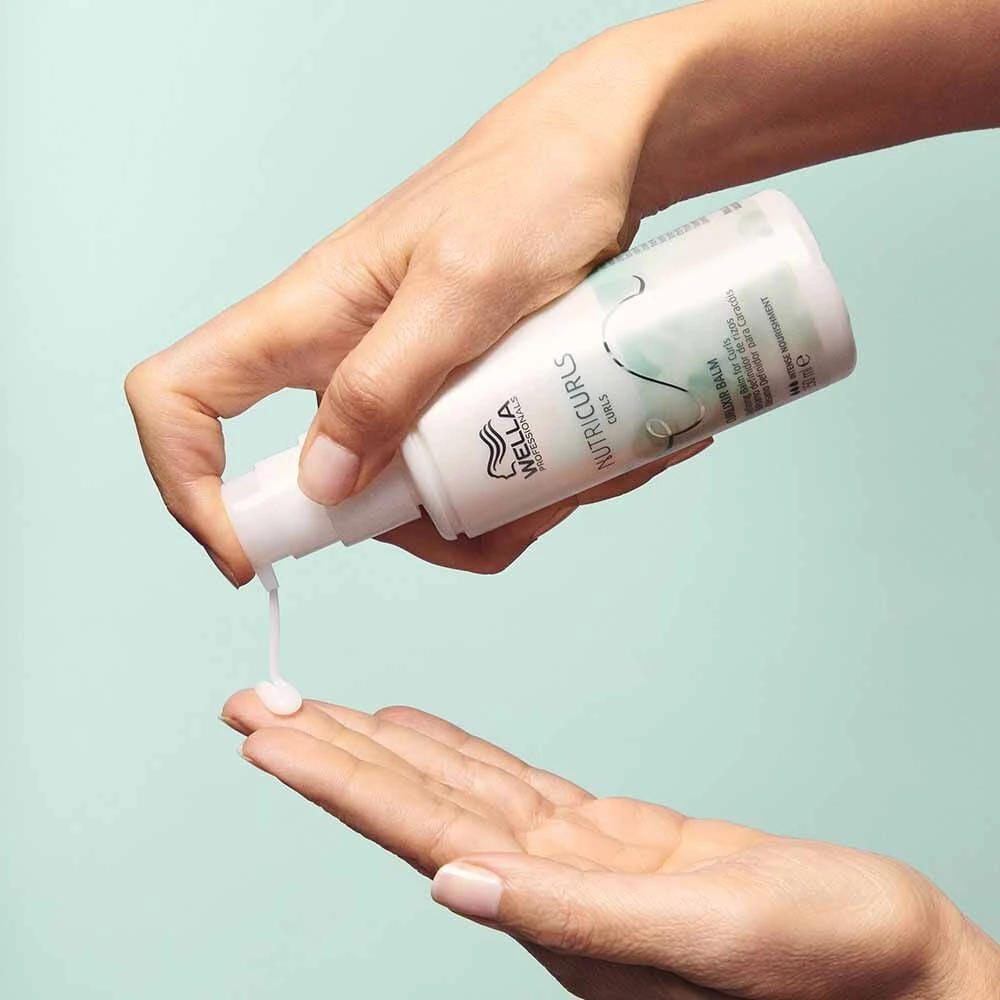 Wella Professionals Nutricurls Curlixir Balm Defining Balm For Curls 150ml 2 Wella Professionals Nutricurls Curlixir Balm Defining Balm For Curls 150ml - Image 2