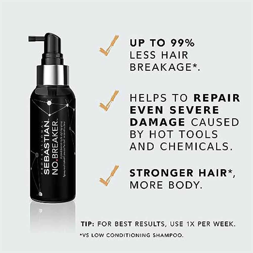 Sebastian Professional No.Breaker Leave-In Bonding & Styling Spray 100ml 2 Sebastian Professional No.Breaker Leave-In Bonding & Styling Spray 100ml - Image 2