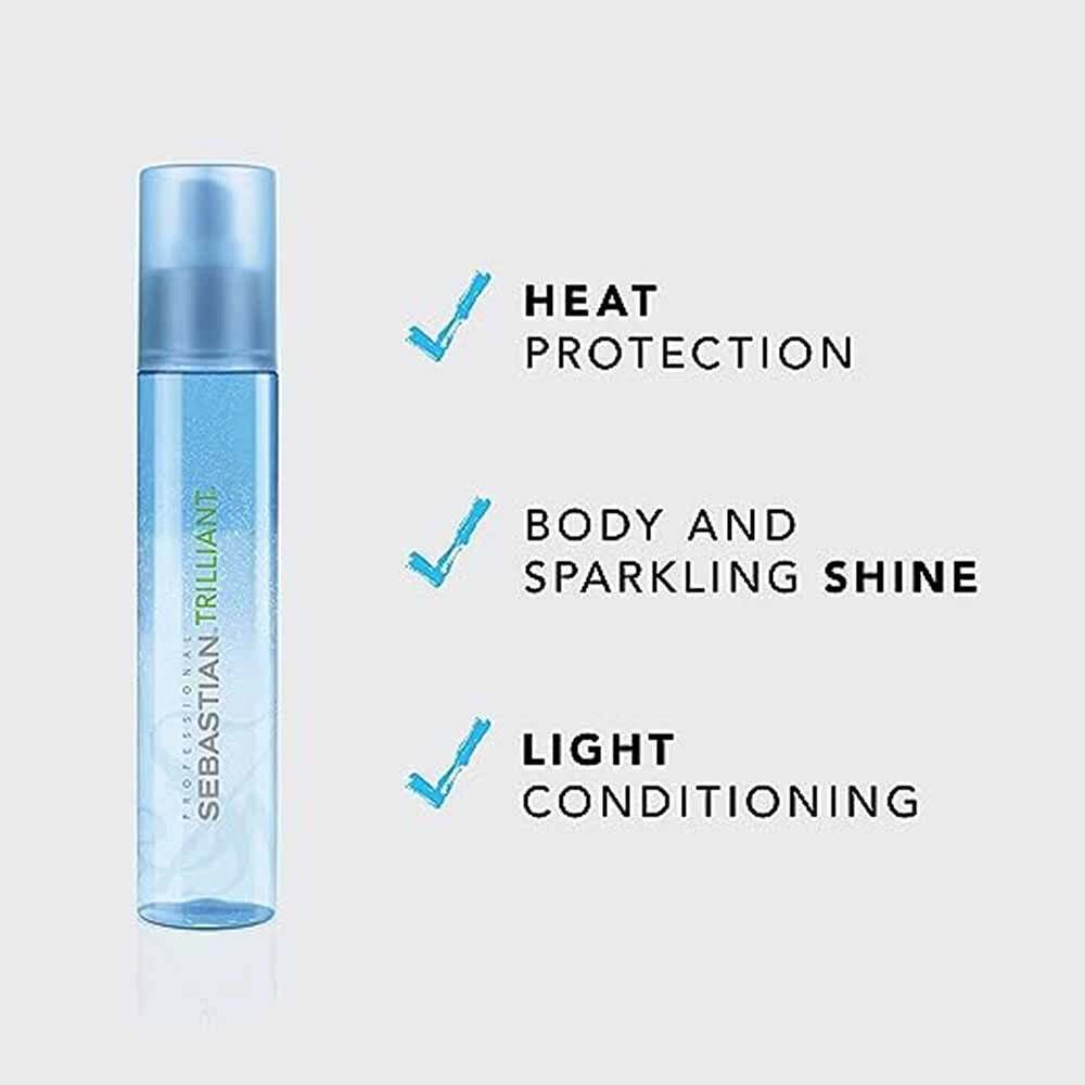 Sebastian Professional Trilliant Heat Protection Thermal Hair Spray 150ml 2 Sebastian Professional Trilliant Heat Protection Thermal Hair Spray 150ml - Image 2